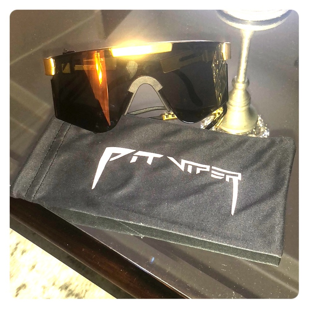 Pit Viper Sunglasses- Gold